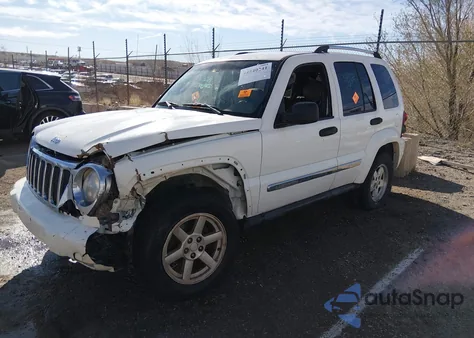 2006 Jeep Liberty Limited Edition из США, поврежденный, VIN 1J4GK58K96W269464